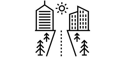 Image for City Buildings Skyscraper Cityscape Cricut SVG Design