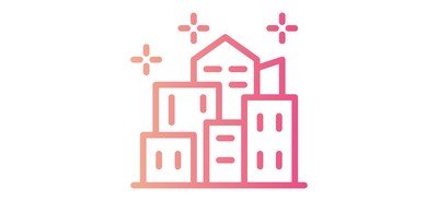 Image for Cityscape Festivity Birthday Cricut SVG Design