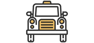 Image for Classic Taxi Vehicle Cricut SVG Design