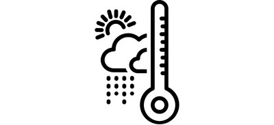 Image for Climate Rainy Fahrenheit Cricut SVG Design