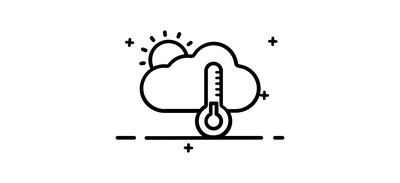 Image for Hot Climate Weather Change Forecast Cricut SVG Design