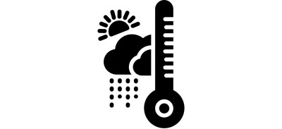Image for Climate Rainy Fahrenheit Cricut SVG Design