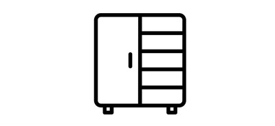 Image for Closet Drawer Furniture Cricut SVG Design