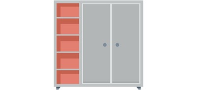 Image for Closet Cupboard Safe Cricut SVG Design