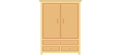 Image for Closet Cupboard Safe Cricut SVG Design