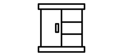 Image for Cabinet Cupboard Wardrobe Cricut SVG Design