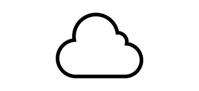 Image for Free Cloud Data Online Cricut SVG Design