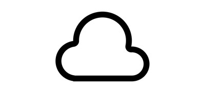 Image for Free Cloud Cricut SVG Design