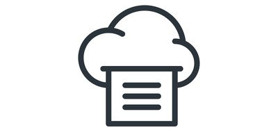 Image for Cloud Printer Computing Cricut SVG Design