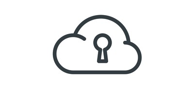 Image for Cloud Lock Computing Cricut SVG Design