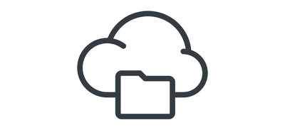 Image for Cloud Folder Computing Cricut SVG Design