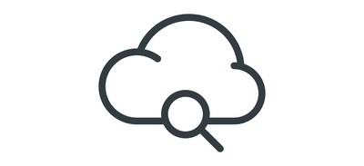 Image for Cloud Search Computing Cricut SVG Design