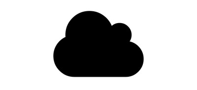 Image for Free Cloud Internet Data Cricut SVG Design