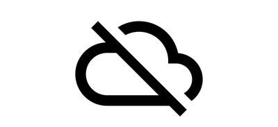 Image for Free Cloud Nodata Internet Cricut SVG Design