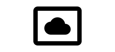 Image for Free Cloud Screen Settings Cricut SVG Design