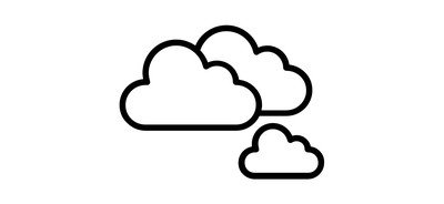 Image for Free Weather Clouds Forecast Cricut SVG Design