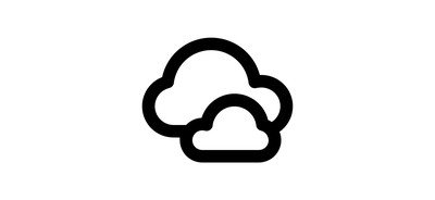 Image for Cloudy Cloud Weather Cricut SVG Design