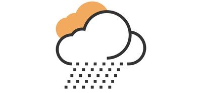 Image for Cloudy Data Rain Cricut SVG Design