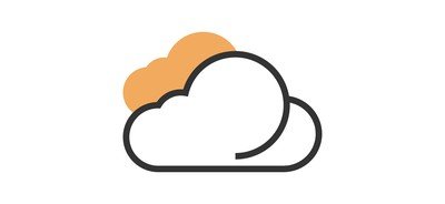 Image for Cloudy Cloud Sign Cricut SVG Design