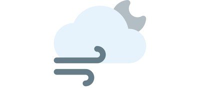 Image for Cloudy Wind Night Cricut SVG Design