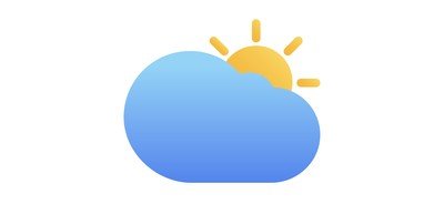 Image for Free Cloudy Cloud Weather Cricut SVG Design