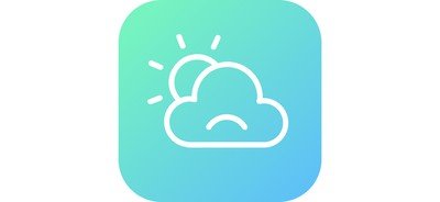 Image for Free Cloudy Cloud Sad Cricut SVG Design