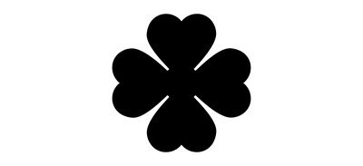 Image for Clover Clovers Shape And Symbols Cricut SVG Design