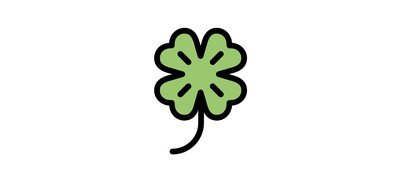 Image for Free Clover Lucky Shamrock Cricut SVG Design