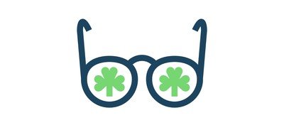 Image for Clover Glasses Spectacles Cricut SVG Design