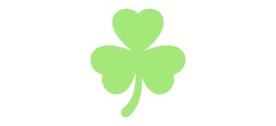 Image for Free St Patricks Day Chat Clover Cricut SVG Design