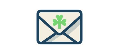 Image for Clover Mail Message Cricut SVG Design