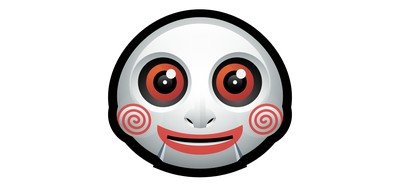 Image for Jigsaw Clown Monster Cricut SVG Design