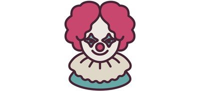 Image for Clown Halloween Avatar Cricut SVG Design