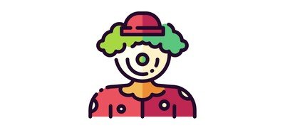 Image for Clown Cricut SVG Design