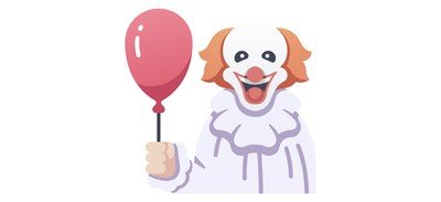 Image for Iclown Clown Devil Joker Cricut SVG Design