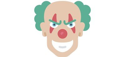 Image for Clown Laugh Jester Cricut SVG Design