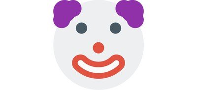 Image for Neutral Clown Smiley Cricut SVG Design