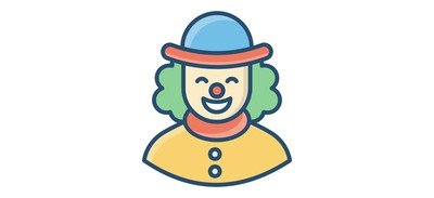 Image for Clown Jester Joker Cricut SVG Design