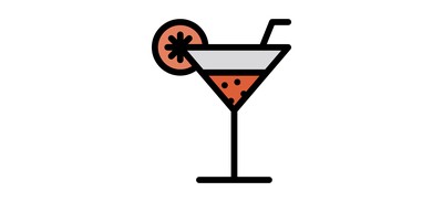 Image for Free Cocktail Juice Drink Cricut SVG Design