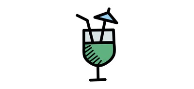 Image for Cocktail Mocktail Drink Cricut SVG Design