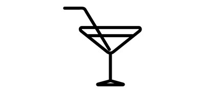 Image for Cocktail Glass Alcohol Cricut SVG Design