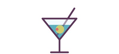 Image for Cocktail Alcohol Drink Cricut SVG Design