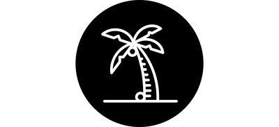 Image for Free Coconut Tree Beach Cricut SVG Design