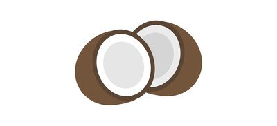 Image for Coconut Seed Shell Cricut SVG Design