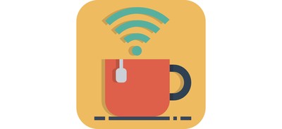 Image for Free Coffee Mug Wifi Cricut SVG Design