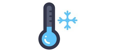 Image for Cold Thermometer Snowflake Cricut SVG Design