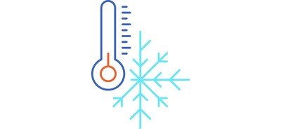 Image for Cold Temperature Winter Cricut SVG Design