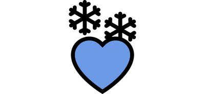 Image for Cold Heart Love Cricut SVG Design