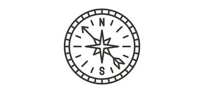 Image for Compass Direction Find Cricut SVG Design