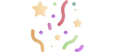 Image for Confetti Popper Cracker Cricut SVG Design